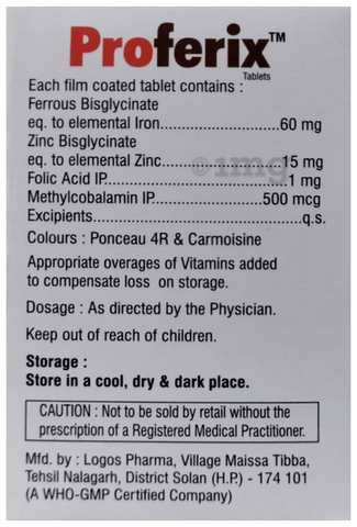 Proferix Tablet image
