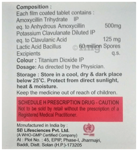 Bclive 625LB Tablet image Bclive 625LB Tablet image