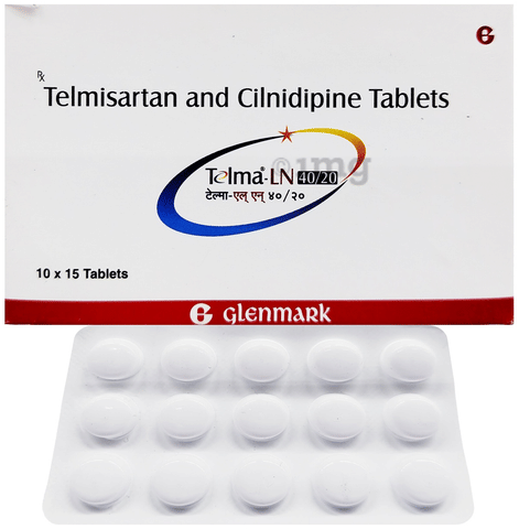 Telma-LN 20mg/40mg Tablet image