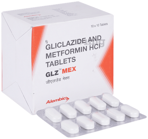 GLZ MEX 60mg/500mg Tablet