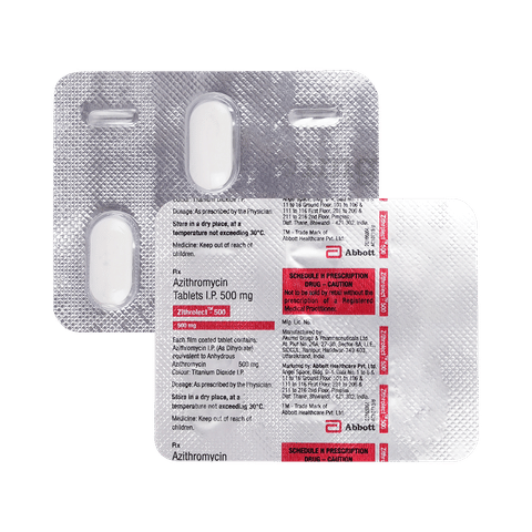 zithrolect 500 tablet