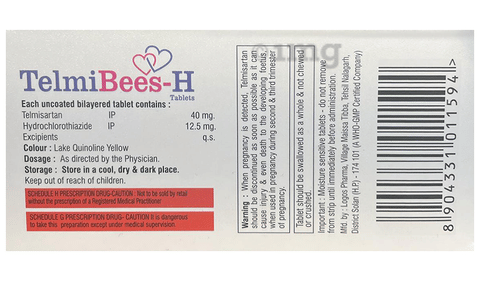 Telmibees-H Tablet image Telmibees-H Tablet image