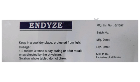 Endyze 170 mg/80 mg Tablet image