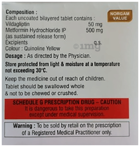 Vilgud-M 1 Tablet SR image
