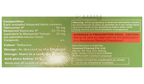 Telprox 25 Tablet ER image