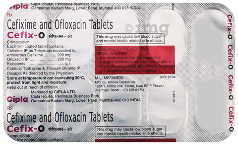 Cefix-O  Tablet image