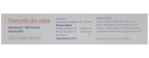 Soframycin Multi-Purpose Antiseptic Cream for Cuts, Wounds, Burns & Skin Infections image