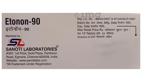 Etonon 90 Tablet image