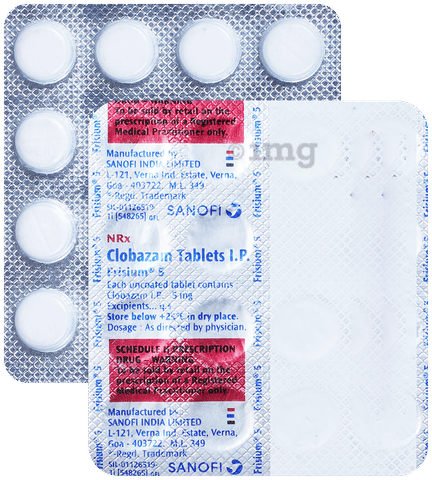 Frisium 5 Tablet image