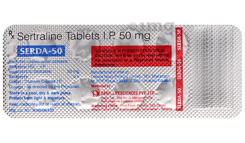 Serda 50 Tablet image Serda 50 Tablet image