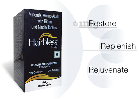 Hairbless Tablet Uses Benefits Side Effects and Review in Hindi  Hairbless  Tablet for Hair Growth  YouTube