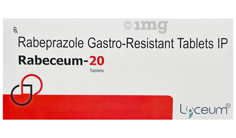 Rabeceum 20 Tablet image Rabeceum 20 Tablet image
