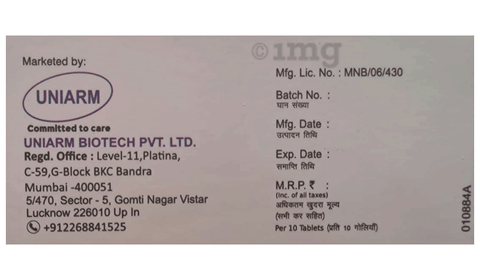 Etarm 0.5 Tablet image