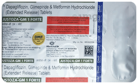 Justoza-GM 1 Forte Tablet ER