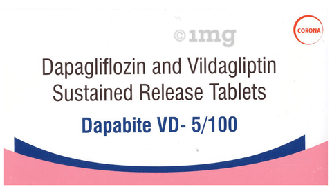 Dapabite VD 5/100 Tablet SR image Dapabite VD 5/100 Tablet SR image