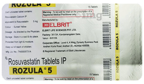 Rozula 5mg Tablet image Rozula 5mg Tablet image