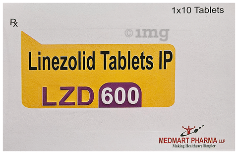 LZD 600 Tablet: View Uses, Side Effects, Price and Substitutes