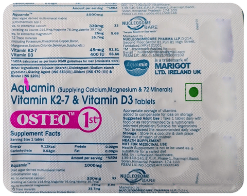 Osteo 1st Tablet image Osteo 1st Tablet image