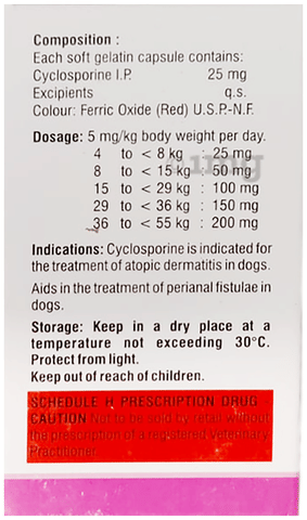 Ichmune C 25 Pet Capsule image Ichmune C 25 Pet Capsule image