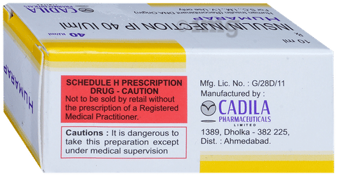 Humarap 40IU/ml Injection image