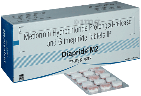 Diapride M2 Tablet PR image