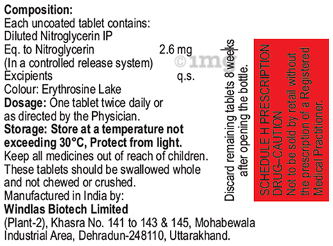 Nitwake 2.6 Tablet CR image