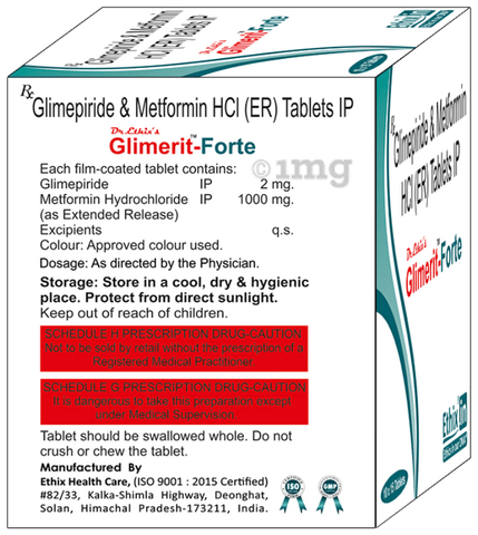 Glimerit-Forte Tablet ER image Glimerit-Forte Tablet ER image