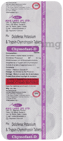 Chymofast-D Tablet image