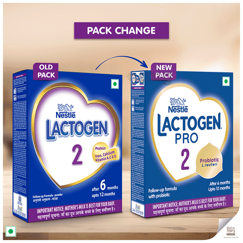 Nestle Lactogen Pro 2 Follow Up Formula With Probiotic After 6 Months Up To 12 Months Powder Refill
