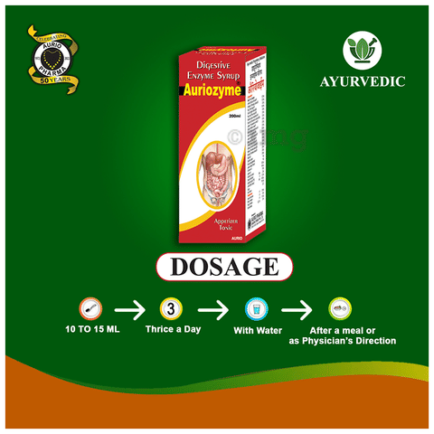 Aurio Pharma Auriozyme Syrup image