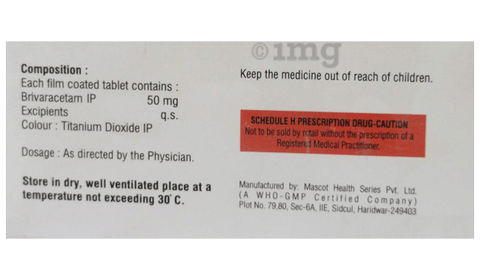 Brivastop 50 Tablet image