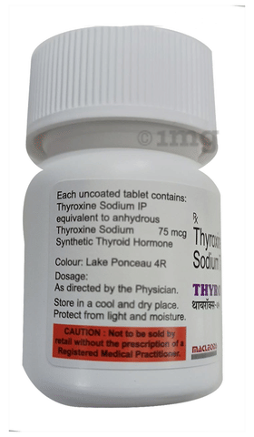 Thyrox 75 Tablet image