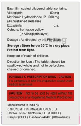 Vildaas M SR Tablet