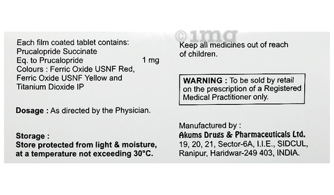 प्रुलॉन्ग 1 टैबलेट image