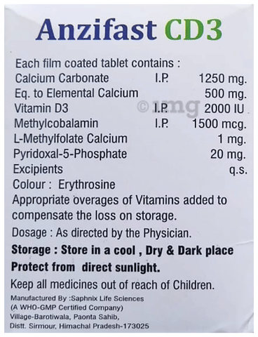 Anzifast CD3 Tablet 2