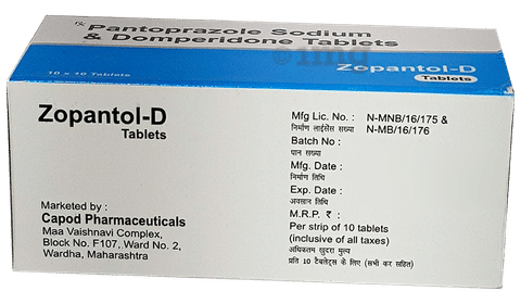 Zopantol-D Tablet image