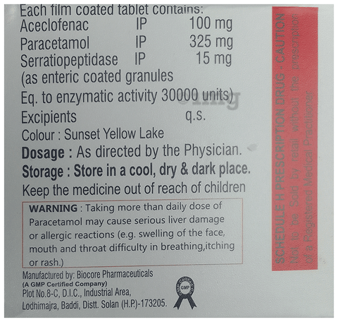 Lezoflam-SP Tablet image