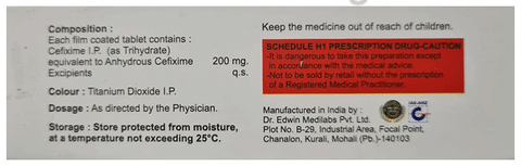 Tryocef 200 Tablet