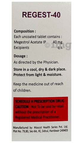 Regest 40 Tablet image