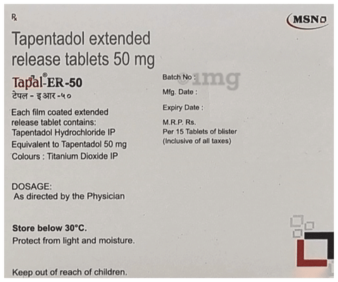 Tapal-ER 50 Tablet image Tapal-ER 50 Tablet image