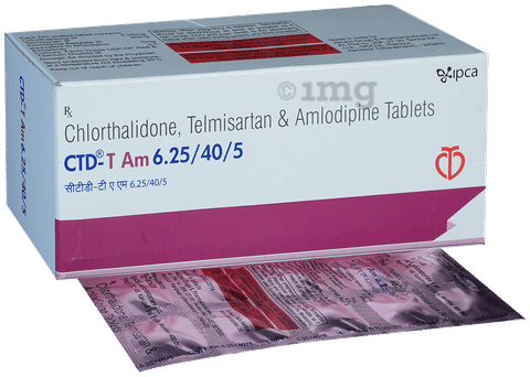 CTD-T AM 6.25/40/5 Tablet