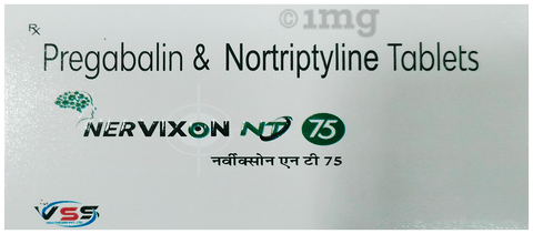 Nervixon NT 75 Tablet image Nervixon NT 75 Tablet image
