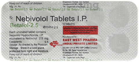Betalol 2.5mg Tablet image