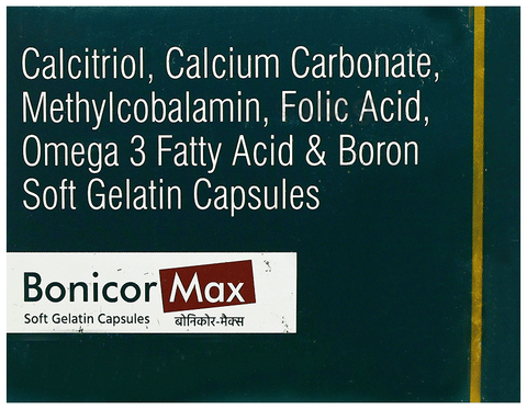 Bonicor Max Softgel Capsule image