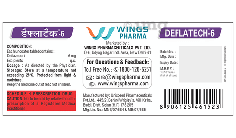 Deflatech 6 Tablet image