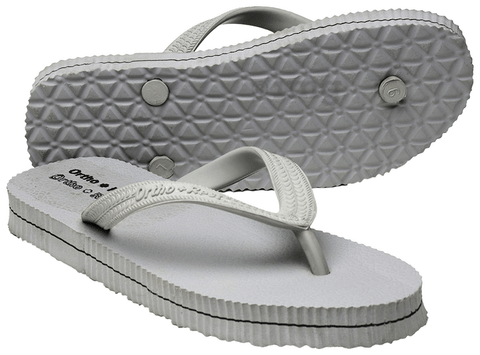 Ortho Rest Unisex Hawaii Chappal Orthopedic Comfort Bathroom Rubber Flip Flops Lightgrey 11