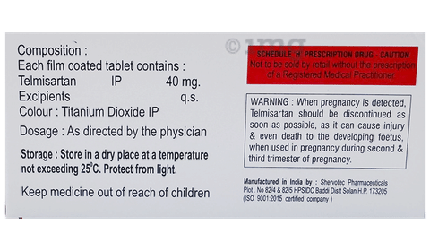 Telfy 40 Tablet image