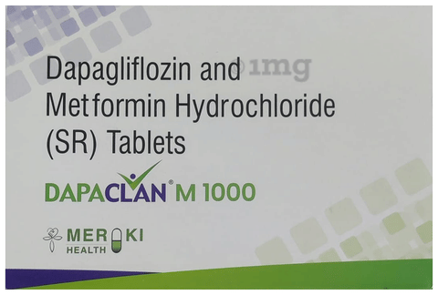 Dapaclan M 1000 Tablet SR image Dapaclan M 1000 Tablet SR image
