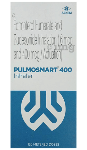 Pulmosmart 400 Inhaler image Pulmosmart 400 Inhaler image