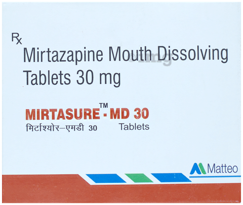 Mirtasure-MD 30 Tablet image Mirtasure-MD 30 Tablet image